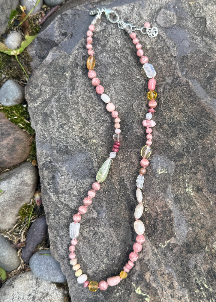 Rhodochrosite Sunset Necklace