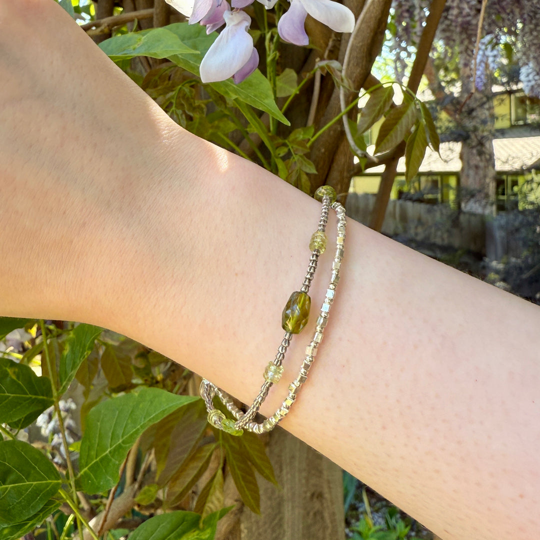 Olive Double Bracelet