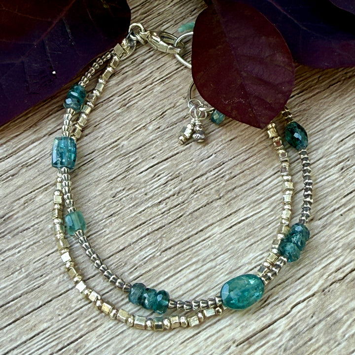 Aqua Double Bracelet