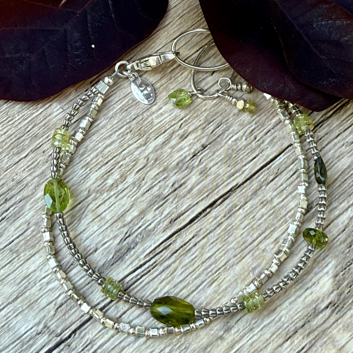 Olive Double Bracelet