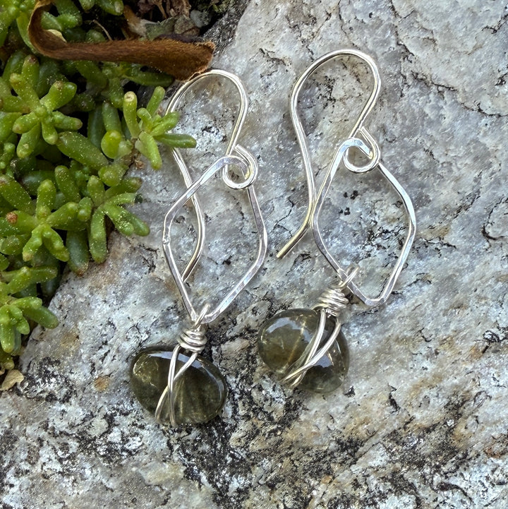 Single Stone Marquis Earrings