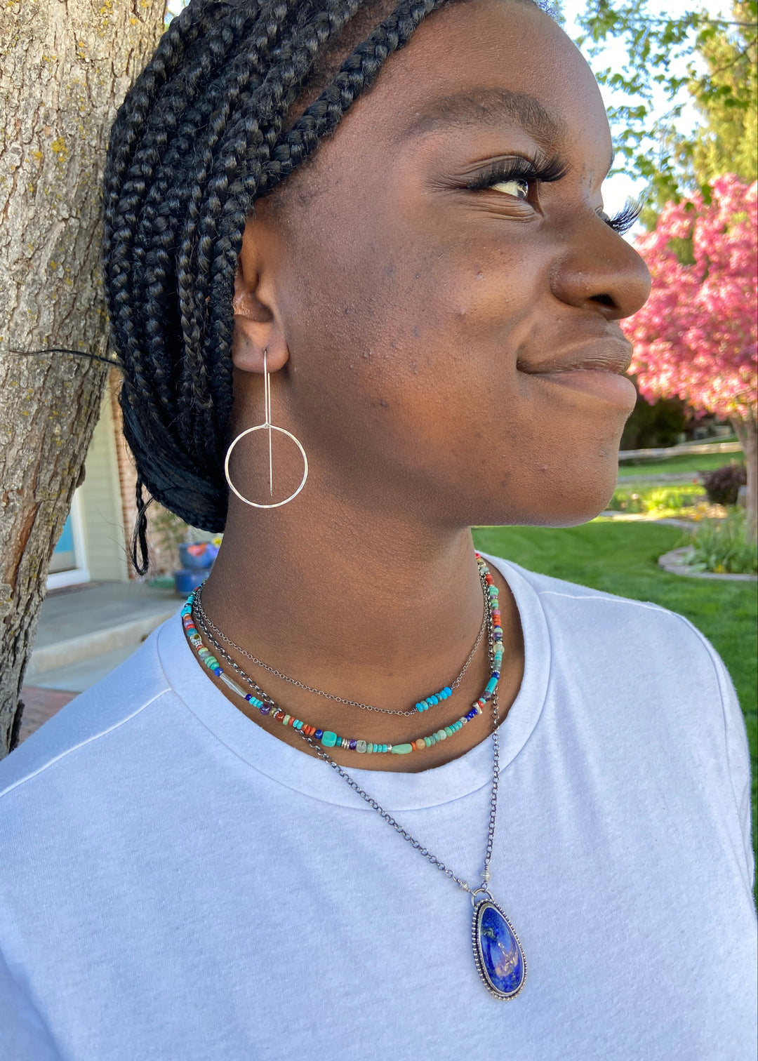 Stone Bar Necklaces