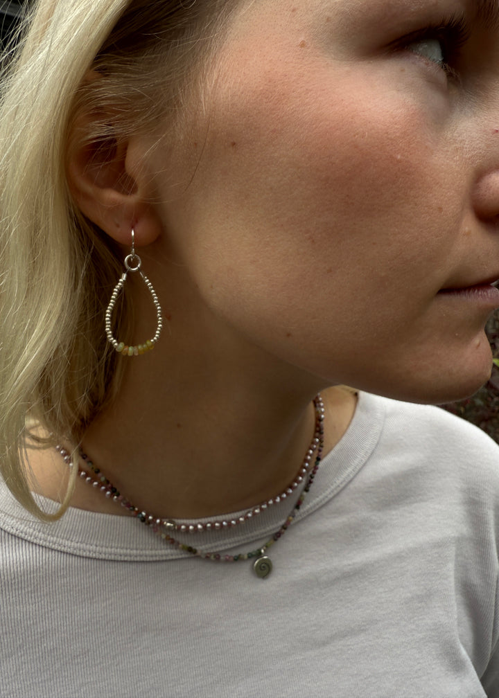Tourmaline Swirl Necklace