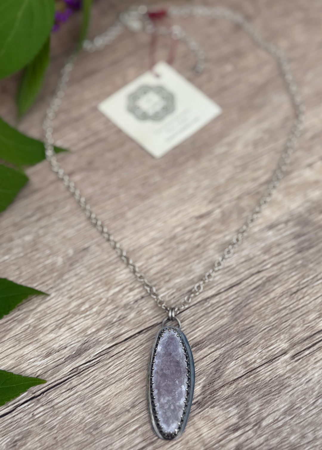 Lovely Lepidalite Necklace