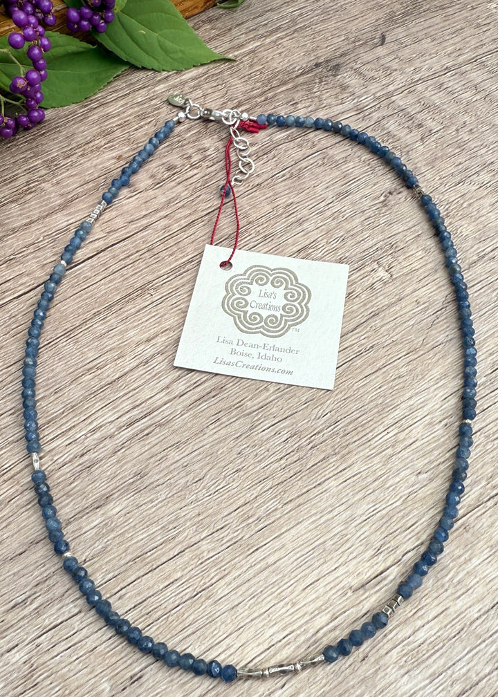 Blue Sapphire Necklace