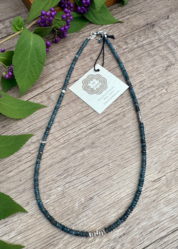 Indigo Kyanite Strand Necklace