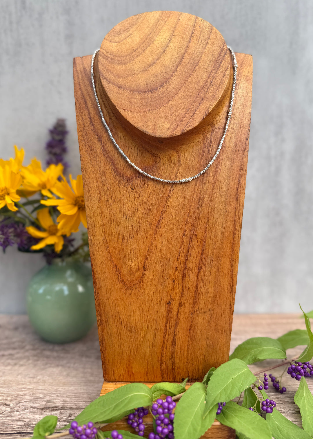 Thai Silver Choker Necklace