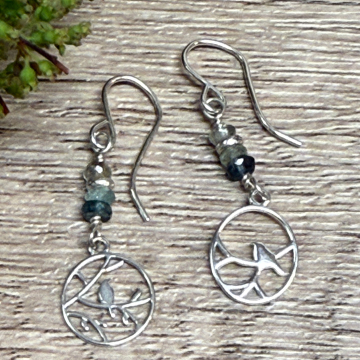 Aqua Flight Earrings