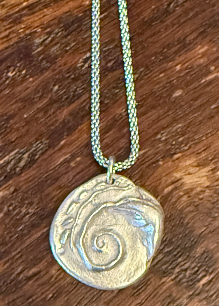 Silver Clay Pendant Necklaces