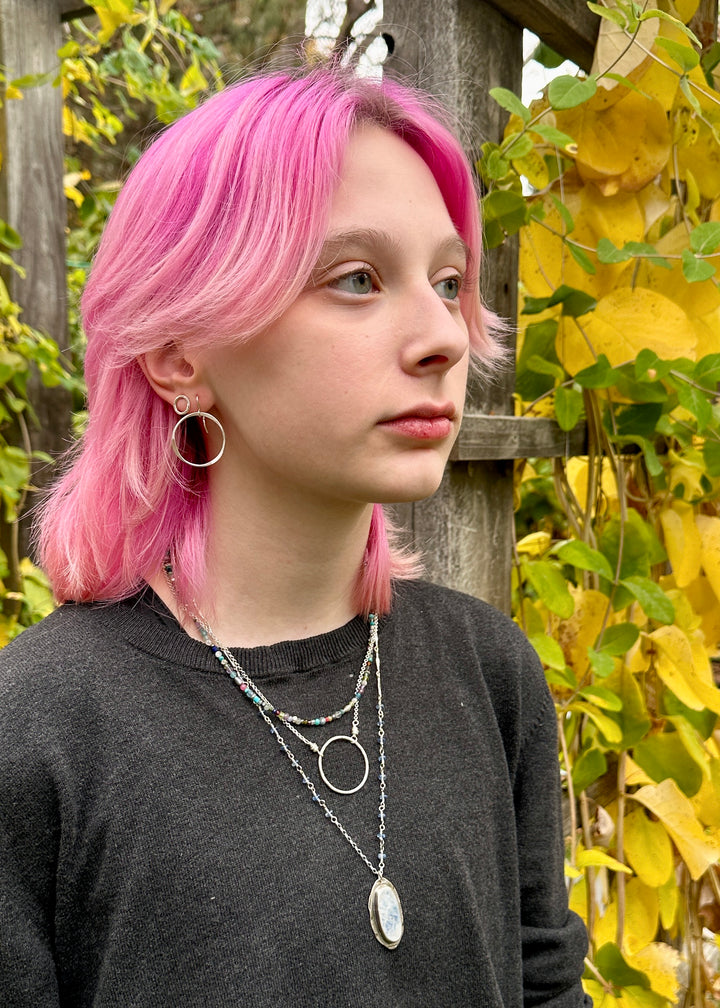 Delicate Mixed Gem Necklace