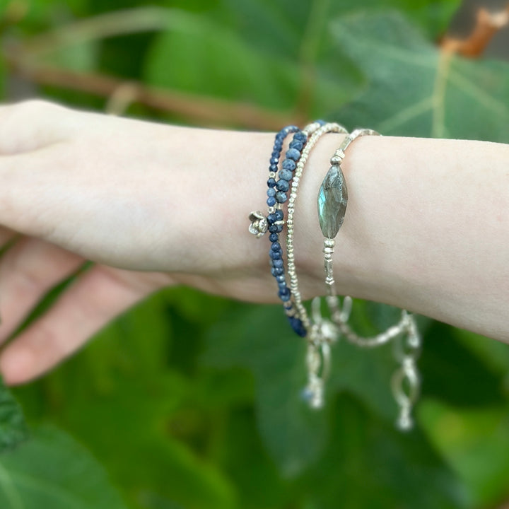 Labradorite Marquis Bracelet