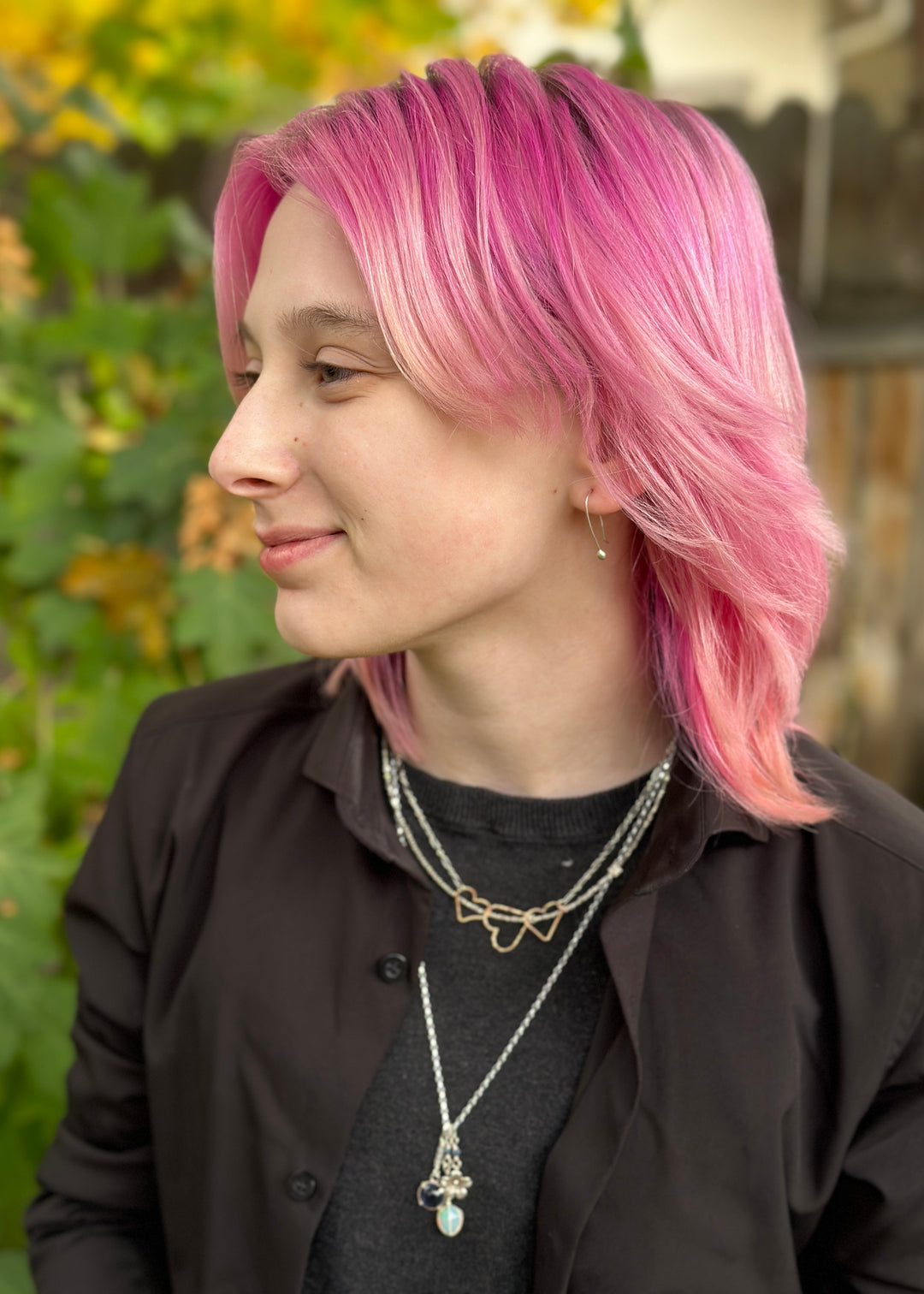 Golden Hearts Necklace