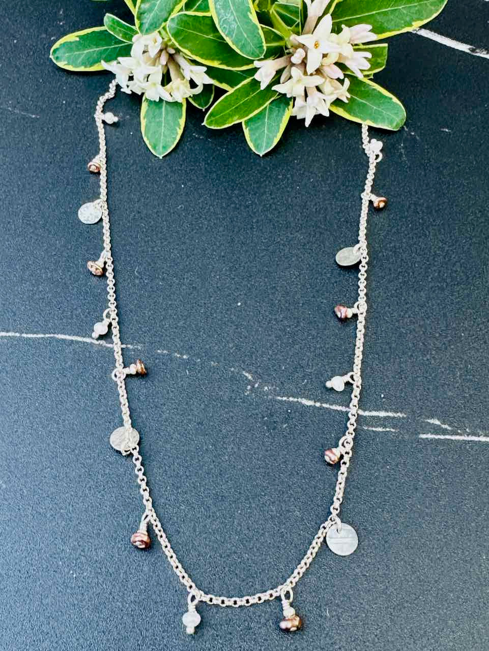 Mixed Pearl Necklace