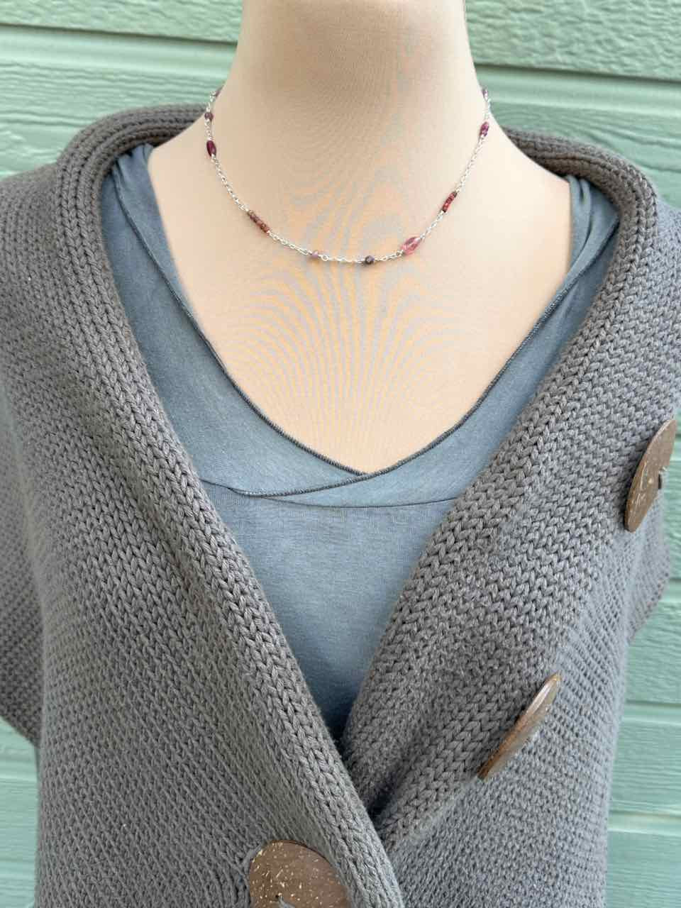 Gemstone Links Necklace