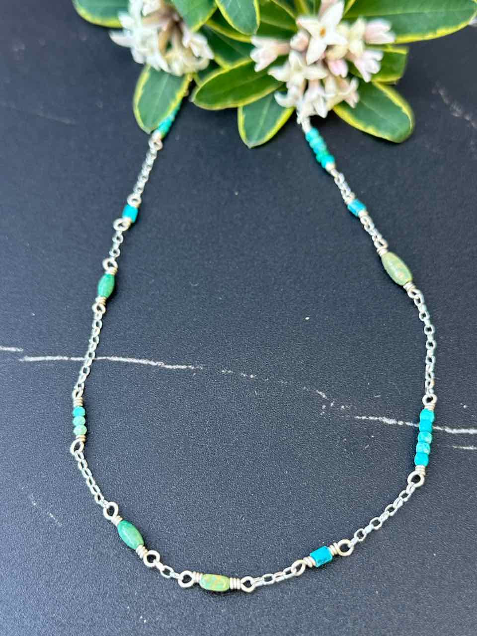 Gemstone Links Necklace