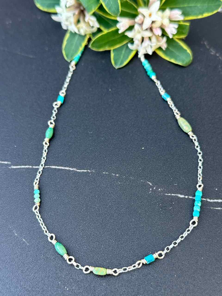 Gemstone Links Necklace
