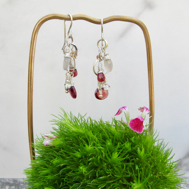 Color Drop Chandelier Earrings