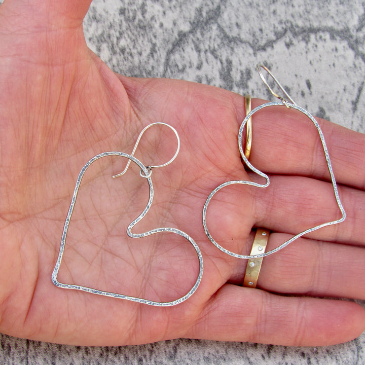 Big Heart Earrings