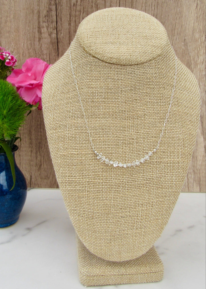 Herkimer Diamond Choker Necklace