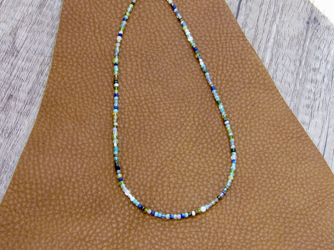 Delicate Mixed Gem Necklace
