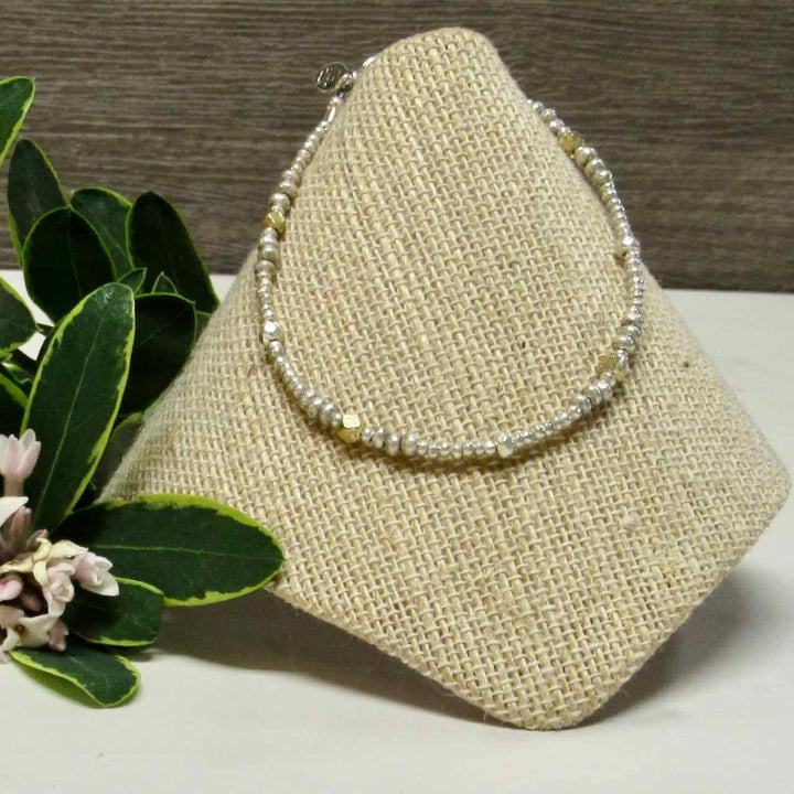 Silver and Gold Bracelet