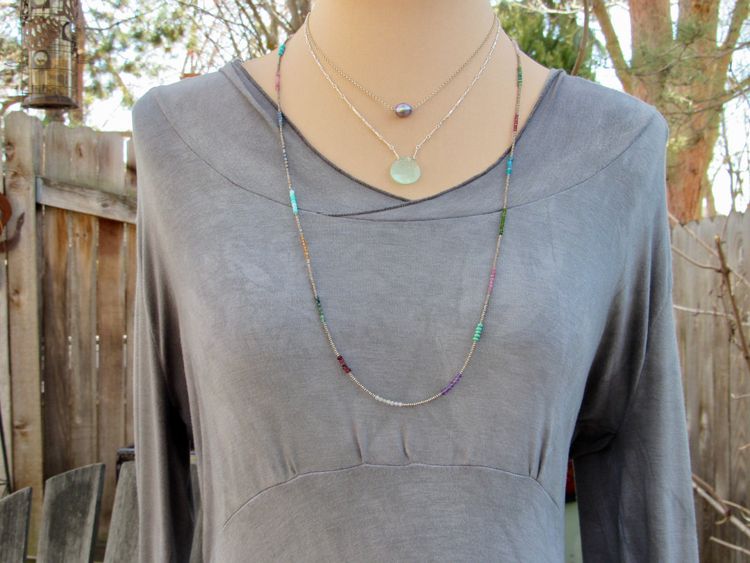 Gemstone Choker Necklace