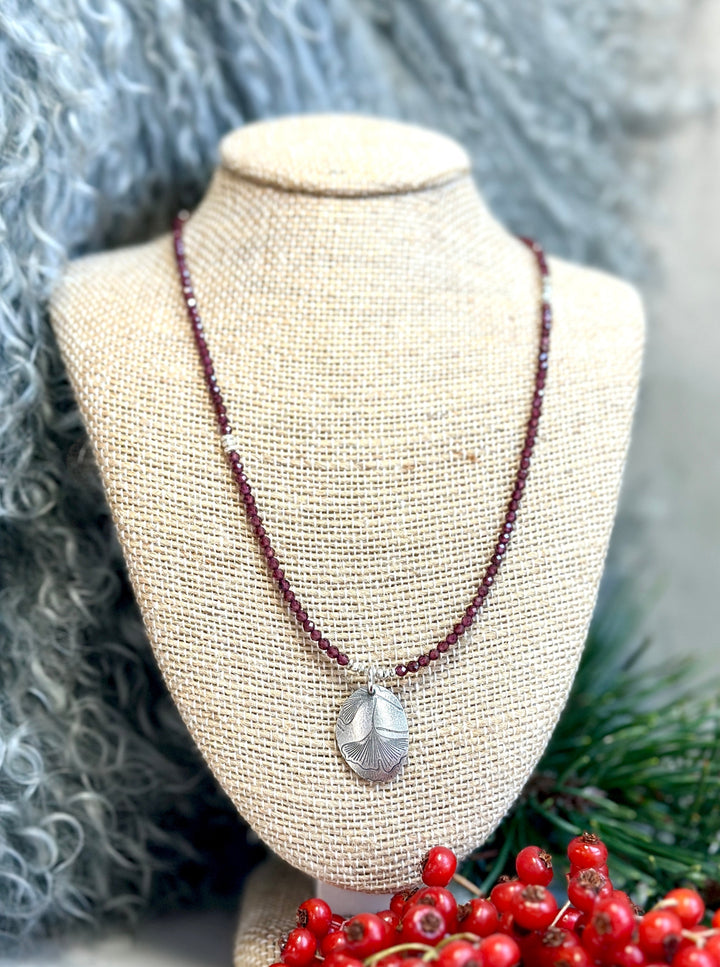 Gingko Leaf Charm Necklace