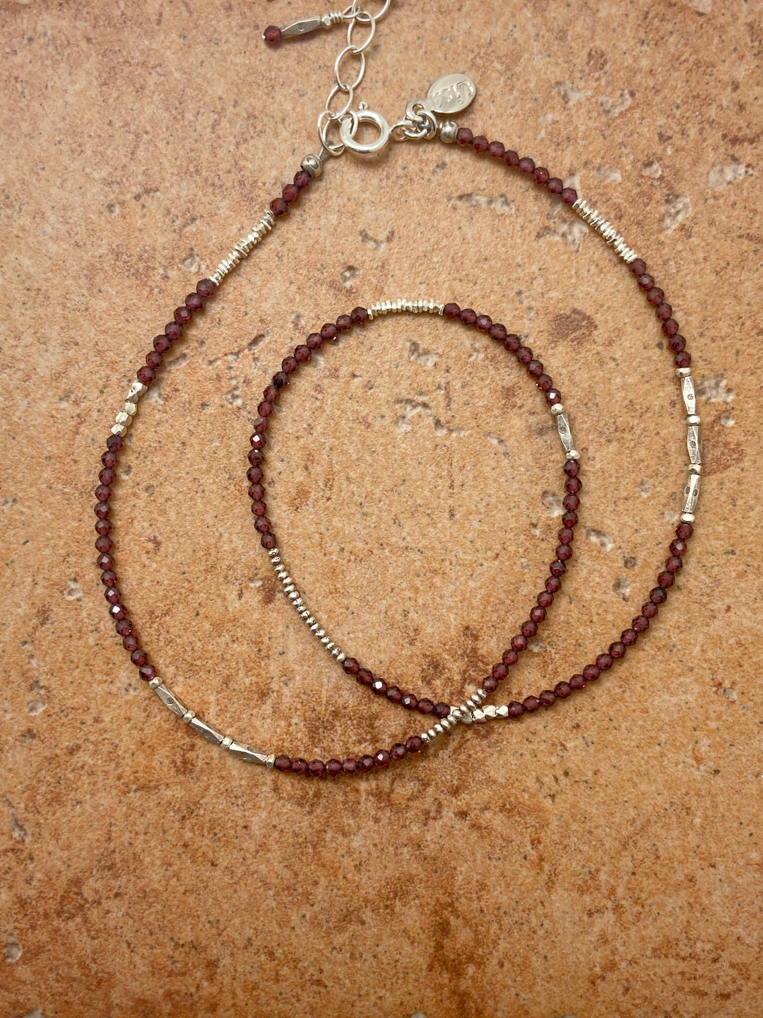 Tiny Stone Choker Necklace