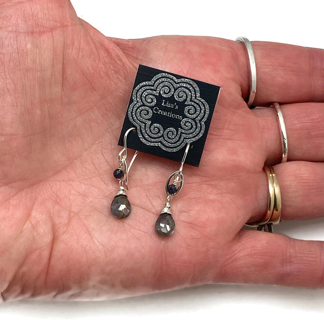 Two Stone Marquis Earrings