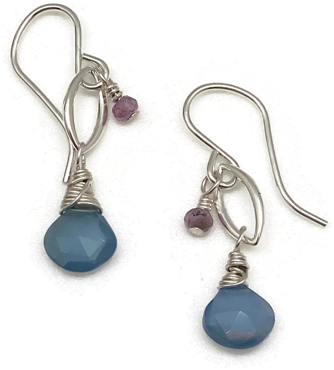 Two Stone Marquis Earrings