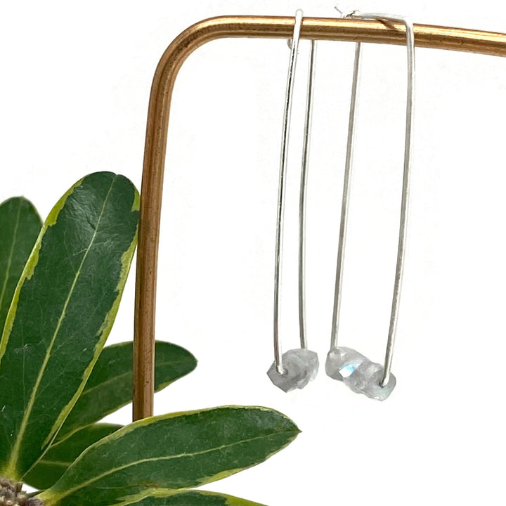 Rectangle Hoop Earrings