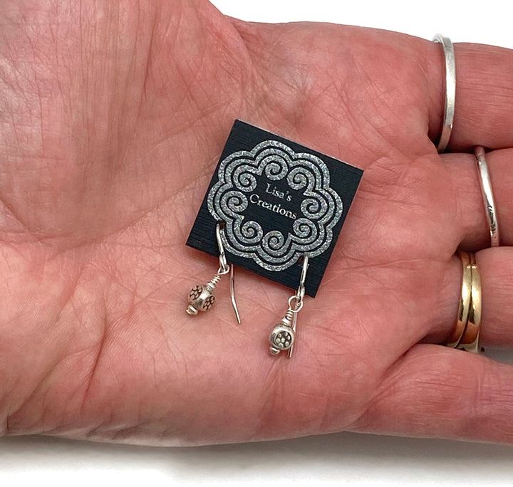 Triple Flower Earrings