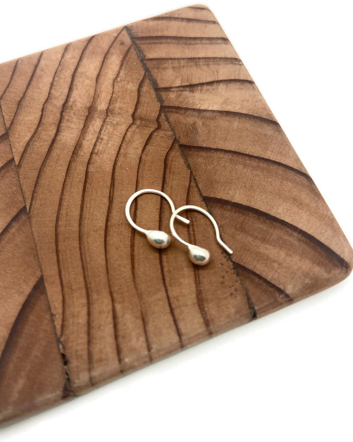 Tiny Droplet Earrings