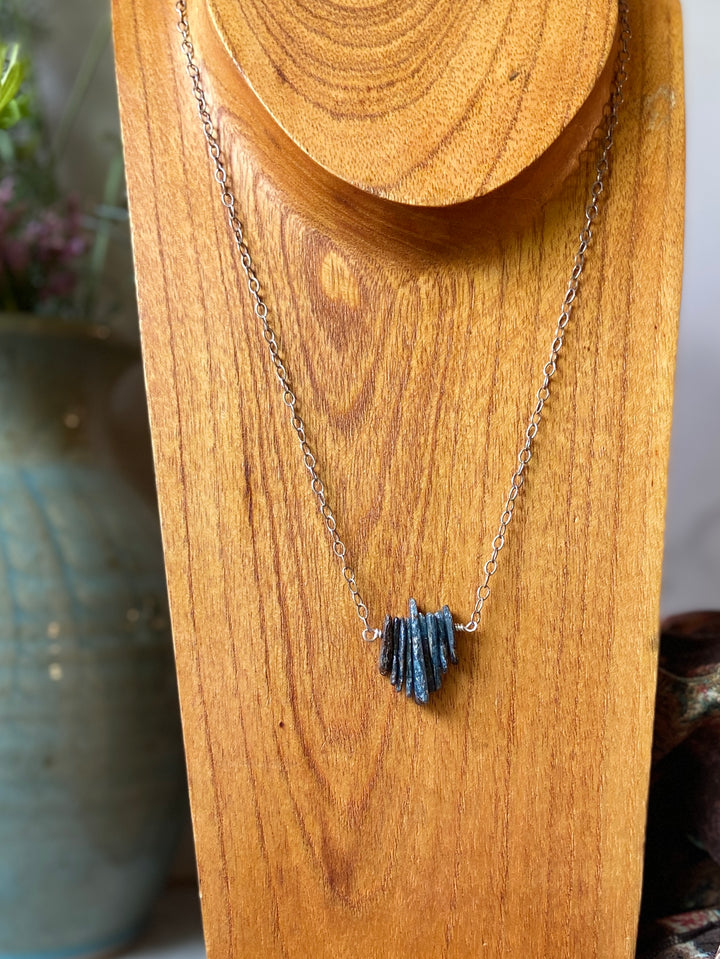 Blue Kyanite Necklace