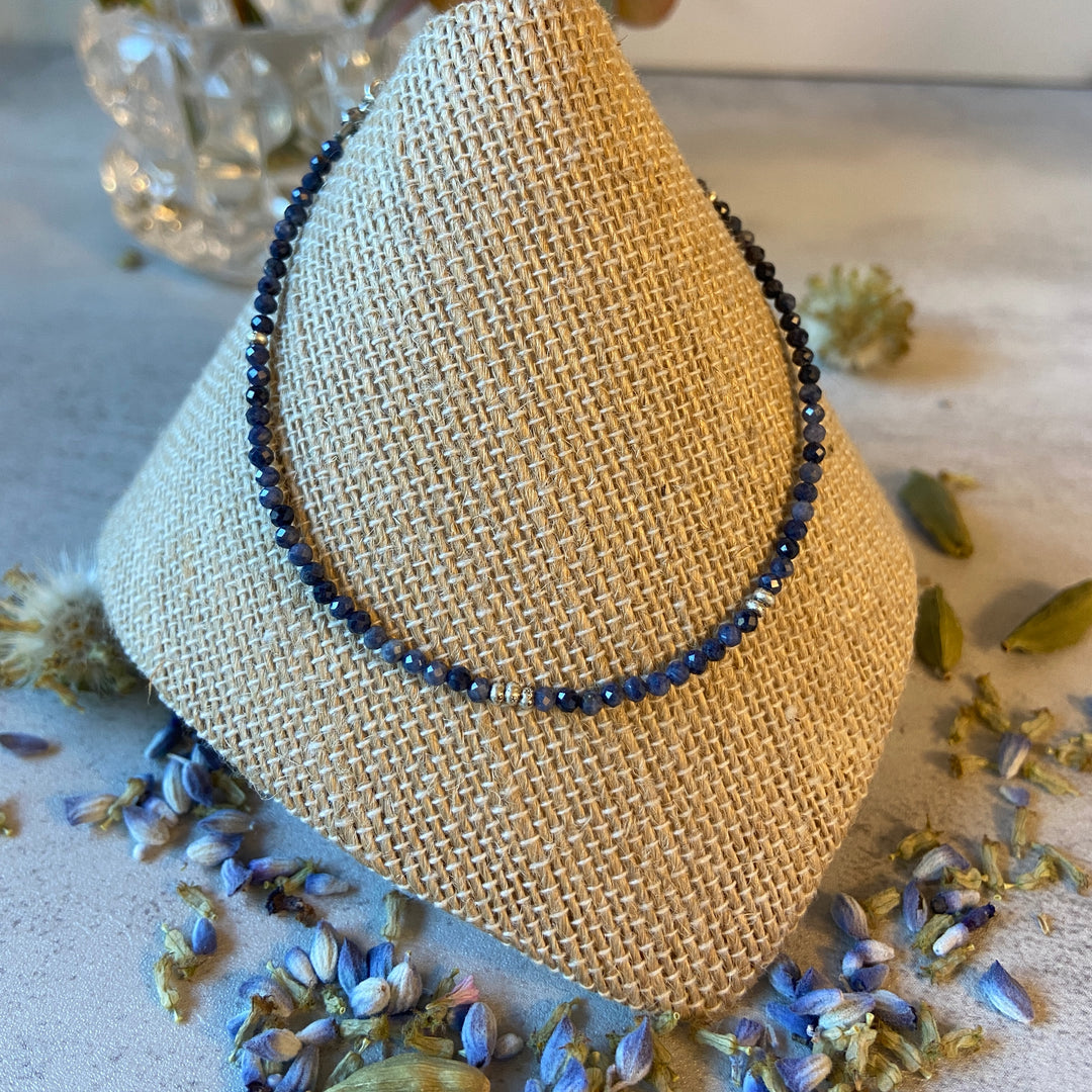 Tiny Blue Sapphire Bracelet