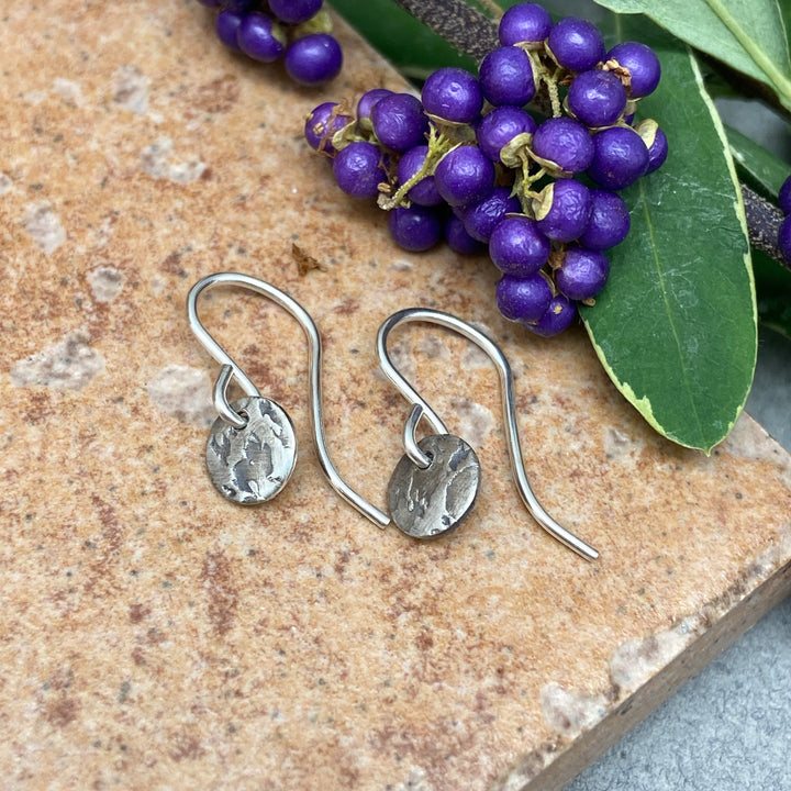 Little Bitty Circle Earrings