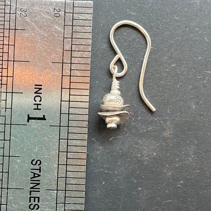 Silver Tutu Earrings