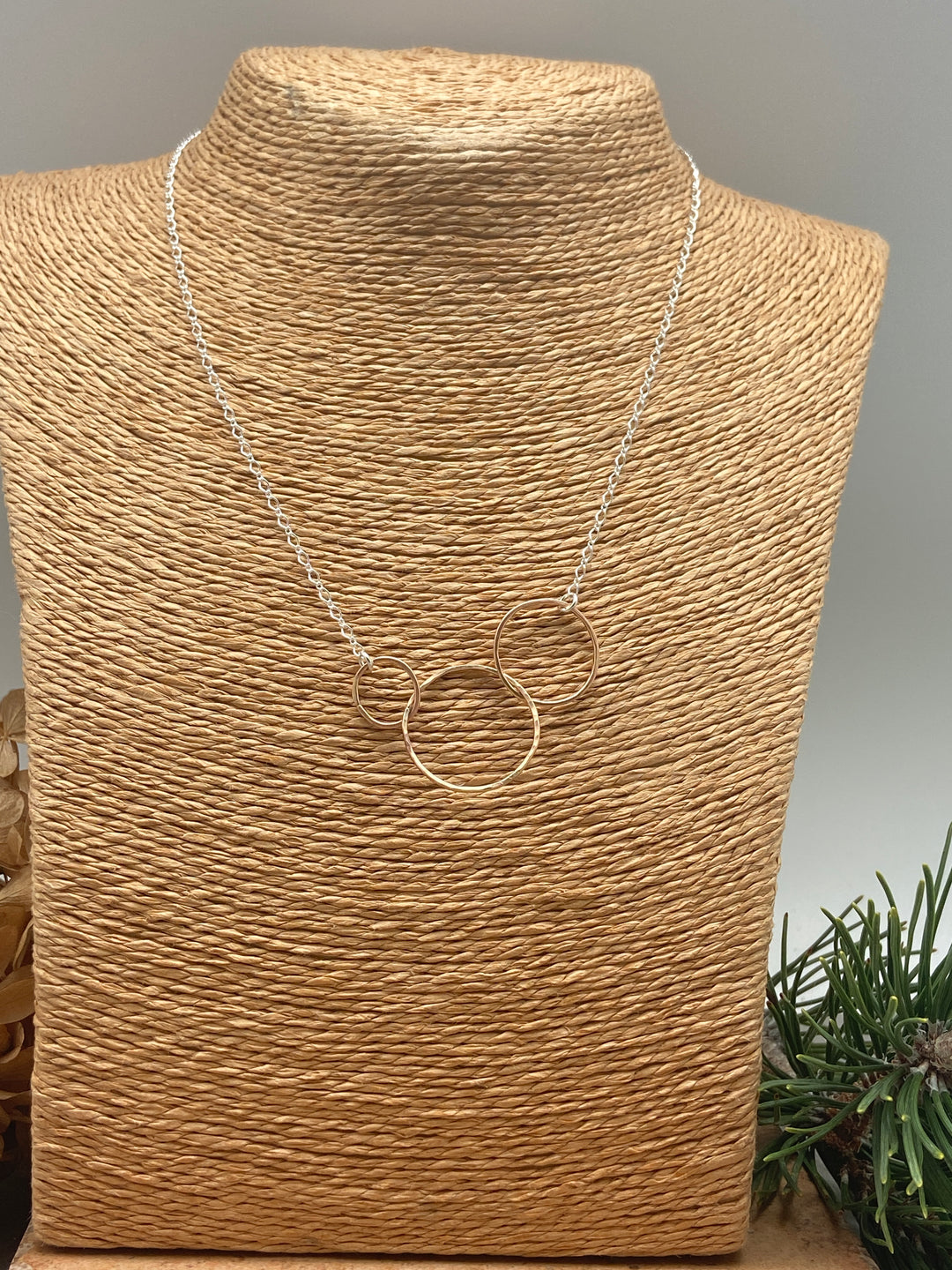 Golden Circles Necklace