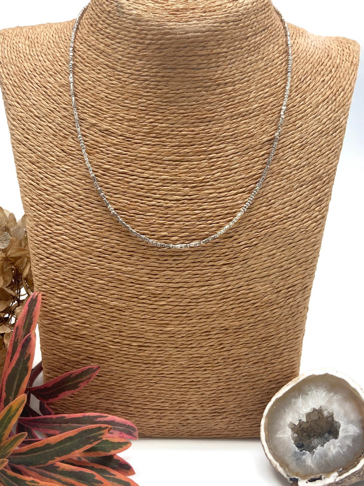 Thai Silver Choker Necklace