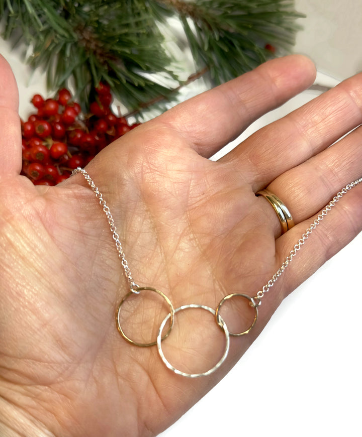 Silver and Gold Necklace