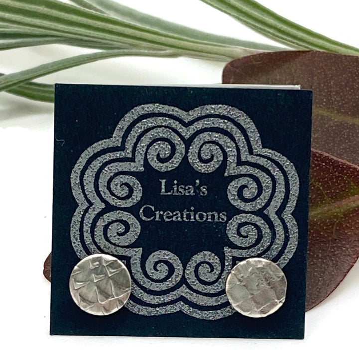 Tiny Textured Post Earrings