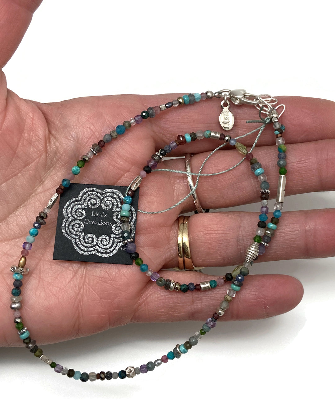 Delicate Mixed Gem Necklace
