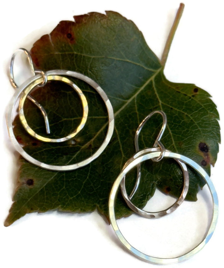 Double Circle Earrings