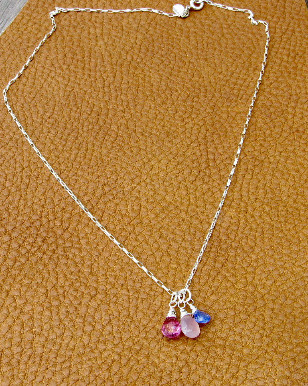 Triple Charm Necklaces