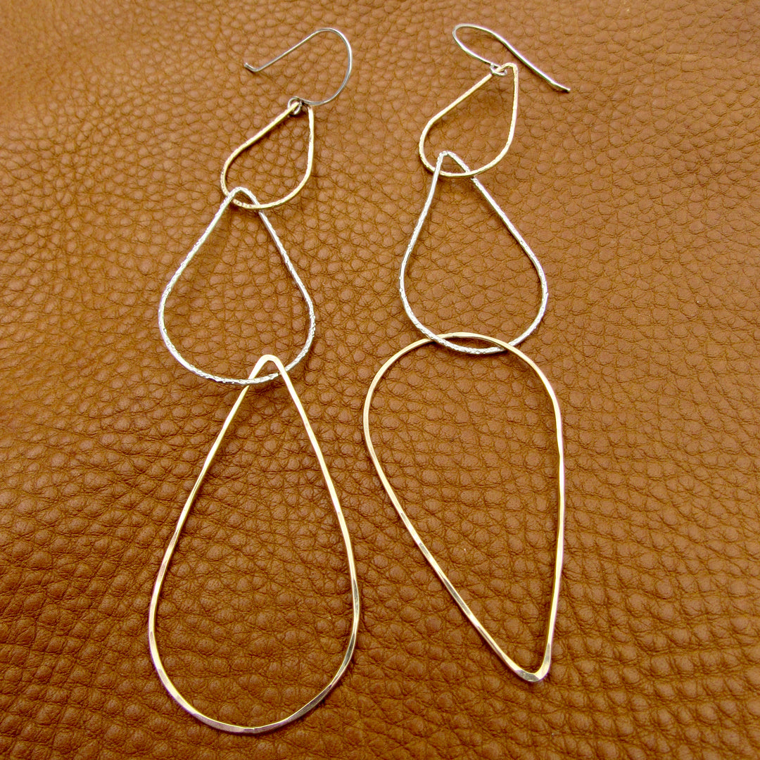 Geometric Chandelier Earrings