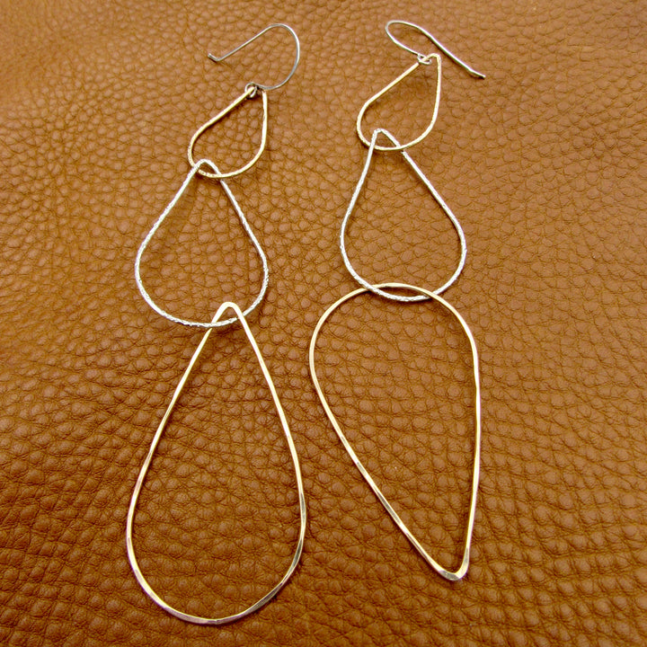 Geometric Chandelier Earrings