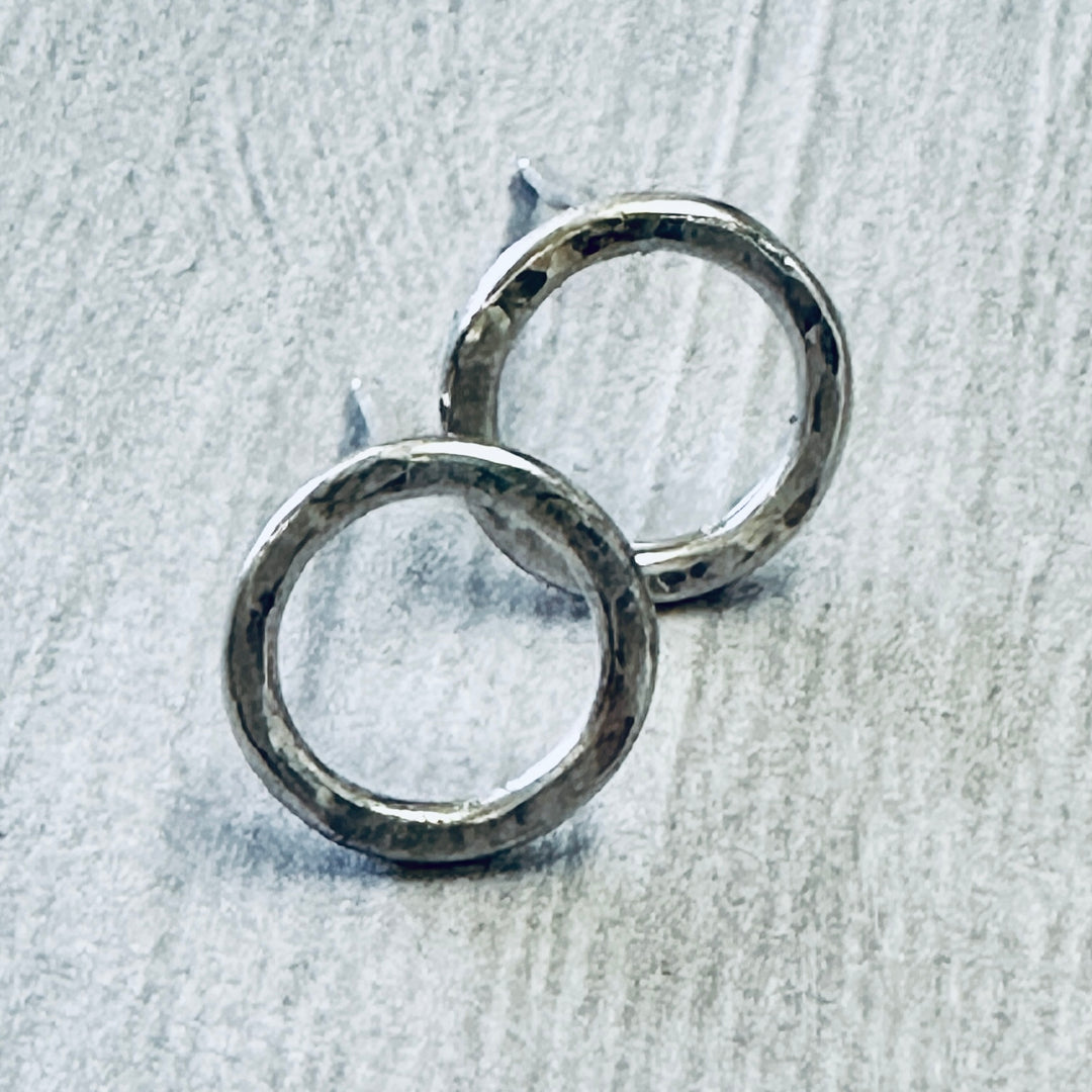 Tiny Circle Post Earrings