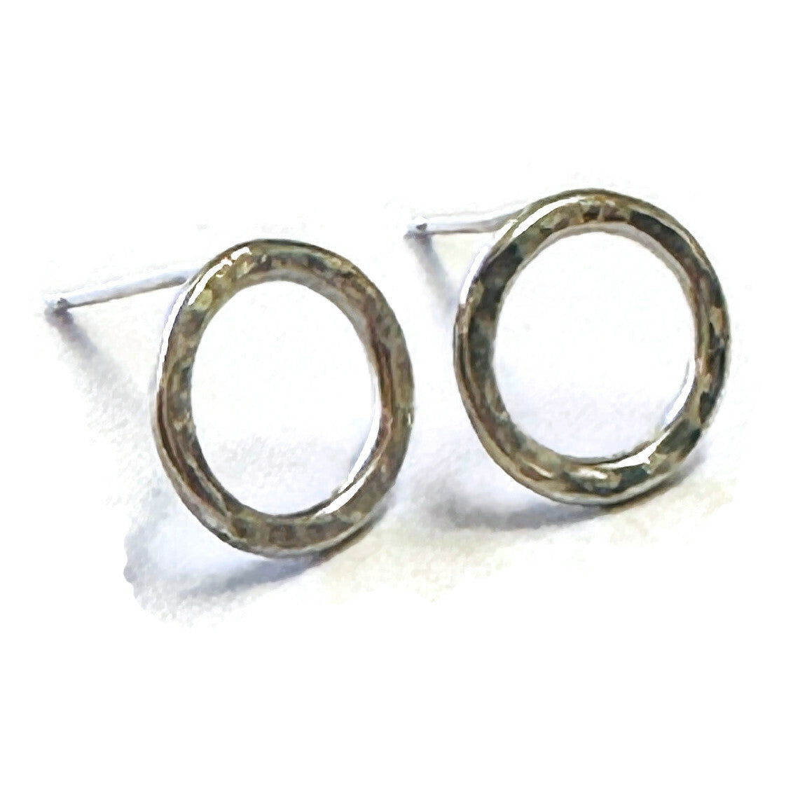 Tiny Circle Post Earrings