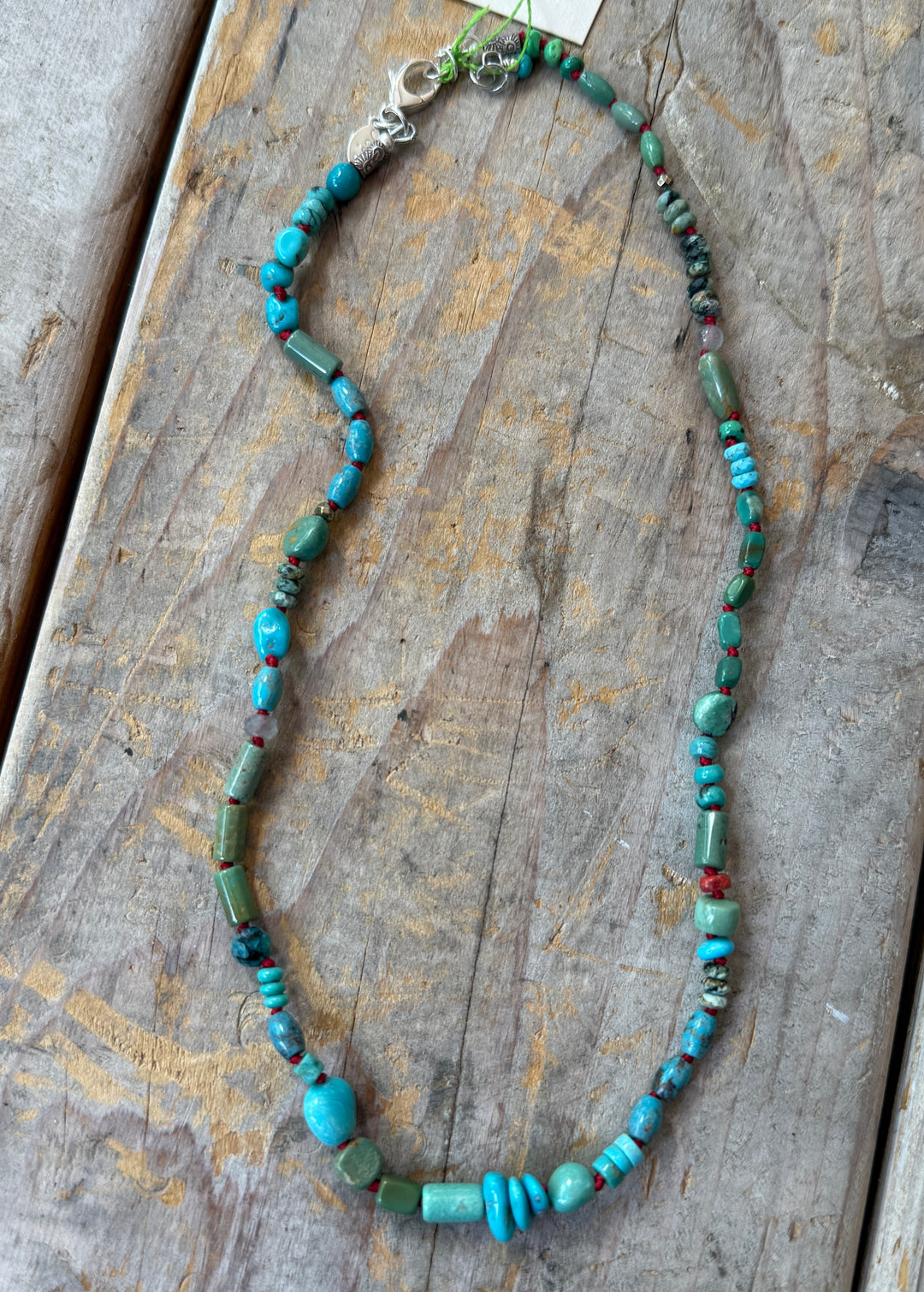 Turquoise Landscape Necklace