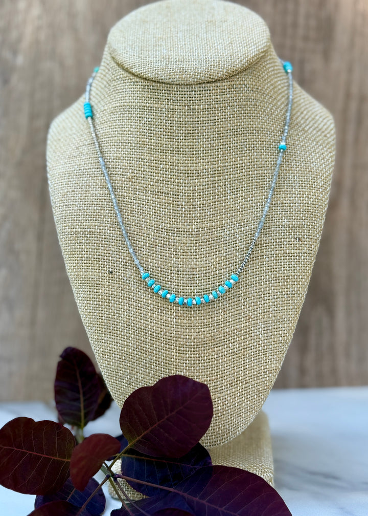 Trails of Turquoise Necklace